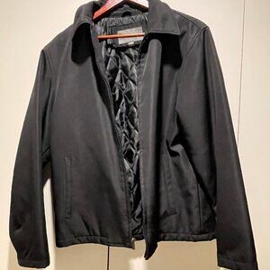 Men’s Black Quilted Jacket – Apt. 9